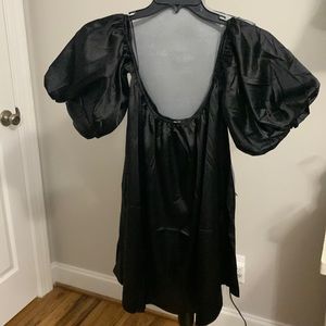 New!Satin mini dress